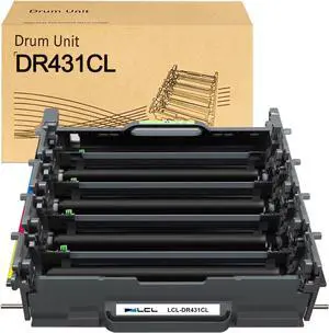 LCL DR431CL DR-431CL Drum Unit (High Yield, 1-Pack) Replacement for Brother HL-L8260CDW HL-L8360CDW HL-L9310CDW MFC-L8610CDW MFC-L8900CDW MFC-L8905CDW MFC-L9570CDW Printer
