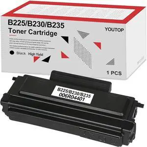 1PK B230 B225 B235 Black Toner Cartridge High Yield Compatible 006R04399 006R04400 006R04401 Black Toner Replacement for Xerox B230 B225 B235 Printer