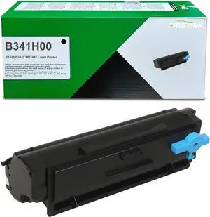 B341H00 Toner Cartridge Black High Yield 3,000 Pages [with New Chip] B341H00 Black Toner Replacement for B3340 B3442 MB3442 Laser Printer(1-Pack)