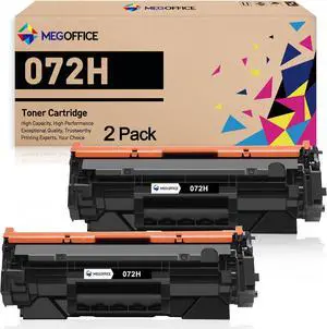 Compatible Toner Cartridge Replacement for Canon 072 072H Black High-Yield Toner Cartridge for Canon ImageCLASS MF284dw MF287dw MF289dw LBP172dw Printer (2 Black) Compatible Toner Cartridge Replacement for Canon 072 072H Black High-Yield Toner Cartridge for Canon ImageCLASS MF284dw MF287dw MF289dw LBP172dw Printer (2 Black)