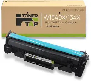 Toner Tap 134X Toner Cartridge Replacement Compatible for HP Laserjet MFP M234dw, MFP M234sdw, HP Laserjet M209d Pro M209, M209dw - High-Yield 2,400 Pages Black Toner W1340X with Chip