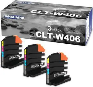 Compatible Waste Toner Bottle Replacement for Samsung CLT-W406 Black to use with CLX-3300 CLX-3305 CLX-3305FN CLX-3305FW CLX-3305W SL-C460FW Xpress C460FW Xpress C460W CLP-360 CLP-365 CLP-365W (3PK)
