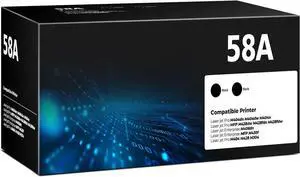 58A CF258A Toner Cartridges Black (2 pack) Laser Jet M428fdw M404dn Compatible with HP 58A 58X Toner Cartridges for Laser Jet Enterprise M428fdw M428dw M428fdn M404dn M404dw M404n MFP M304 M406dn M430