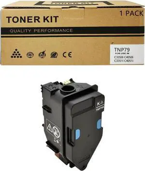 TNP79K Toner Cartridge Replacement for Konica Minolta TNP79 Toner Compatible with Konica Minolta Bizhub C3350i C4050i C3351i C4051i Printer Toner 1-Pack