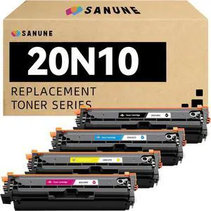 20N10 CS331 CX331 High Yield Toner Cartridges Replacement for Lexmark 20N10K0 20N10C0 20N10M0 20N10Y0 Toner Set 4-Pack for CS331 CS431 CX331 CX431 CS331dw CS431dw CX331adwe CX431adw Printer Ink