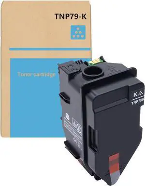 TNP-79 TNP79 Black Toner Cartridge (AAJW130) TNP-79K TNP79K High Yield Replacement for Konica Minolta Bizhub C3350i C3351i C4050i C4051i Printer