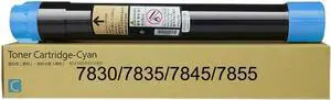 Remanufactured OEM WorkCentre 7830/7835/7845/7855 Toner Cartridge Cyan (15,000 Pages) - 006R01516 Toner Replacement for Xerox WorkCentre 7525 7535 7545 7556 7830 7835 7845 7855 Printer (Cx1 Pack)