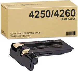 Workcentre 4250 4260 Toner Cartridge High Capacity Black 25,000 Pages - Replacement for Xerox 106R1409 106R01409 Toner Cartridge for WorkCentre 4250 WorkCentre 4260 Printer