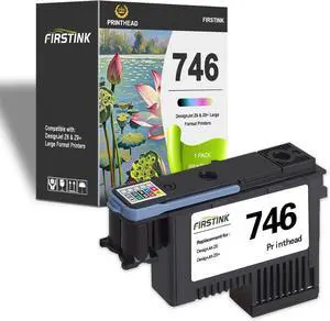746 DesignJet Printhead (P2V25A) 746 Print Head Replacement for DesignJet Z6 Z9+ Large Format Printer(1-Pack)