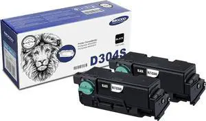 MLT-D304S (SV046A) Black Toner Cartridge (with Chip) Replacement Compatible for Samsung ProXpress M4530NX M4583FX (2 Pack)
