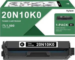 20N10K0 High Yield Toner Cartridge (with chip) Replacement for Lexmark 20N10K0 Black Toner Cartridge for Lexmark CS331 CS331dw CX331 CX331adwe CS431 CX431 Printers Ink 1-Pack