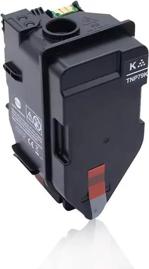 TNP-79 TNP79 Black Toner Cartridge (AAJW130) TNP-79K TNP79K High Yield Replacement for Konica Minolta Bizhub C3350i C3351i C4050i C4051i Printer