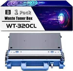 WT-320CL Waste Toner Box is Compatible for Brother MFC-L8895CDW MFC-L8900CDW MFC-L8905CDW MFC-L9550CDW MFC-L9570CDW Printers, High Yield 20000 Pages, with Chip for Long-Lasting Durability