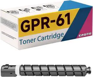 GPR61 GPR-61 Toner Cartridge Compatible Replacement for Canon IR-ADV DX C5870 C5860 C5850 C5840 Printers, High Yield 12,000 Pages Yellow