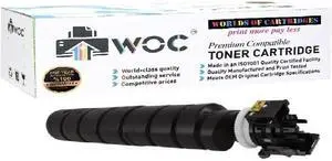 WOC Compatible Toner Cartridge Replacement for Kyocera TK-8557K (1T02XC0US0) (Black) for Use in TASKalfa & Copystar CS- 6054ci / 7054ci
