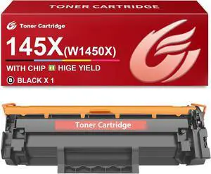 145X Black Toner Cartridge Replacement for HP 145X W1450X High Yield Toner Cartridges Compatible for HP Laserjet Pro 3003dn Printer , 1 Pack(4,000 Pages)