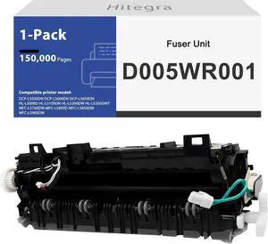 Remanufactured D005WR001 Fuser Unit Replacement for Brother DCP-L5500DN DCP-L5600DN HL-L5000D HL-L5100DN HL-L5200DW MFC-L5700DW MFC-L5800D MFC-L5850DW MFC-L5900DW Printer Fuser Assembly, 1-Pack 110V