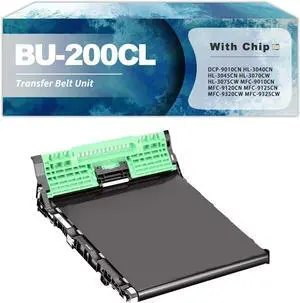 BU-200CL BU200CL Transfer Belt Unit Compatible for Brother DCP-9010CN HL-3040CN HL-3045CN HL-3070CW HL-3075CW MFC-9010CN MFC-9120CN MFC-9125CN MFC-9320CW MFC-9325CW Printers 1 pcs