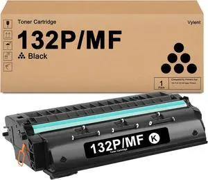 Vylent 132 P & 132 MF Black Toner Cartridge 434057 Replacement for Ricoh 132 132P 132MF Printer Toner Cartridge 1-Pack