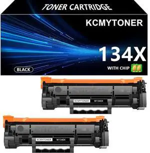 Compatible W1340X with Chip Replacement for HP 134X Toner Cartridge for Laser Jet M209dw M234dw M234sdn M234sdw Ink (2PK,with Chip)