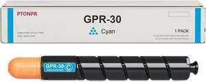 GPR-30 Cyan Toner Cartridge High Yield Replacement for Canon GPR30 2793B003AA Toner Cartridge for imageRUNNER Advance C5045 C5051 C5250 C5255 Printer (1 Pack)