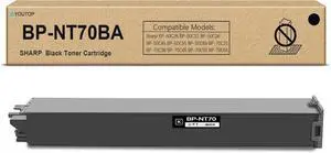 BPNT70 BP-NT70 Black Toner Cartridge BP-NT70BA BP-NT70-BA Replacement for Sharp BP-50C26 BP-50C31 BP-50C36 BP-50C45 BP-70C31 BP-70C36 BP-70C45 Printers