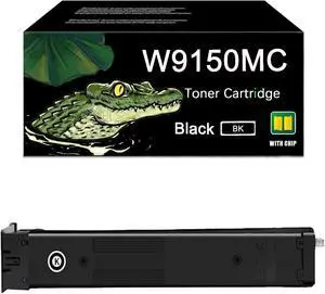 Compatible Toner Cartridge Replacement for W9150MC W9151MC W9152MC W9153MC for HP MFPE78635DN E78625DN E78630DN Printer, with Chip,High Yield 29,000 Pages (Black)