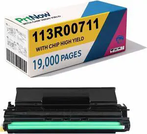 Compatible 113R00711 Toner Cartridge High Yield Replacement for Xerox 113R00711 Toner Cartridge Work for Phaser 4510 4510B 4510DN 4510DT 4510DX 4510N, 19,000 Pages 1-Pack