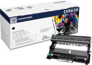 1 Pack DR630 Black Drum Unit Replacement for Brother HL-L2300D L2305W L2315DW L2320D L2340DW L2360DW L2380DW MFC-L2680W L2685DW L2700DW L2705DW L2707DW L2720DW L2740DW DCP-L2520DW L2540DW Printer(1BK)