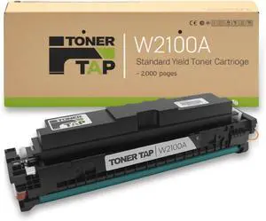 Toner Tap 210A Toner Cartridge Replacement Compatible for HP Color Laserjet Pro 4201dw, 4201dn, HP Color Laserjet Pro MFP 4301dw, 4301dn, 4301fdw - Standard Yield 2,000 Pages Black Toner W2100A