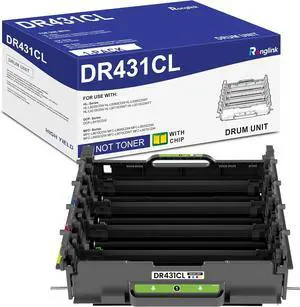 DR431CL DR-431CL Drum Unit Replacement for Brother DR431 Drum for MFC-L8610CDW MFC-L8900CDW HL-L8260CDW HL-L8360CDW HL-L8260CDN HL-L9310CDW MFC-L9570CDW MFC-L8905CDW DCP-L8410CDW Printer, 1-Pack