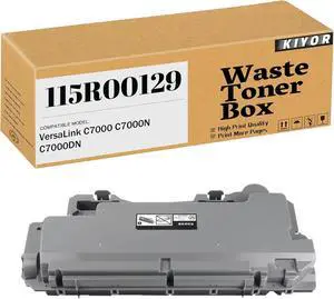 115R00129 Waste Toner Box Replacement Compatible for Xerox VersaLink C7000 C7000N C7000DN Printer (1Pack)
