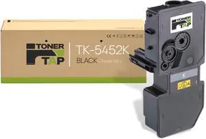 Toner Tap TK-5452K Toner Cartridge Replacement Compatible for Kyocera ECOSYS PA2600cwx, PA2600cx, High Yield TK5452 Toner Cartridge with Chip for Kyocera ECOSYS MA2600cwfx, MA2600cfx