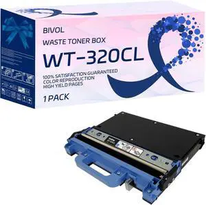 WT-320CL Waste Toner Box Compatible for Brother MFC-L8900CDW MFC-L8905CDW MFC-L9550CDW MFC-L9570CDW Printers, High Yield 70000 Pages (1 Pack)