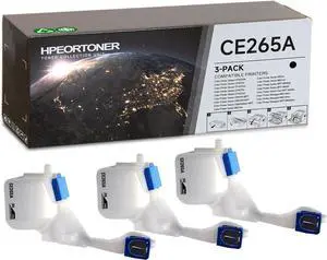 CE265A CC493-67913 Black Toner Collection Unit : 3 Pack CE265A Toner Collection Unit (36,000 Pages) Replacement for HP CP4025dn CP4525dn CP4525xh CM4540 M651dn M680dnm M680dn M680f M651dnm Printer