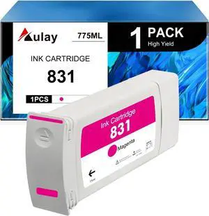 831 Magenta Ink Cartridges Replacement for 831 Ink Cartridges High Performance Work for Latex 310 54in. 330 64in. 360 64in. 370 64in. 570 64in. PrintersMagenta