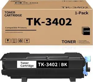 TK3402 High Yield Toner Cartridge Replacement for Kyocera TK-3402 TK3402 1T0C0Y0US0 Toner Compatible with Kyocera PA4500x MA4500ix MA4500ifx Printer ( Black , 1 Pack)