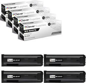 CS Replacement Compatible with Sharp M2630 MX M4070 Toner Cartridge MX561NT to use with MX-M3071 MX-M3550 MX-M3551 MX-M3570 MX-M3571 MX-M364N MX-M365N MX-M4050 MX-M4051 MX-M4071 (Black, 2-Pack)