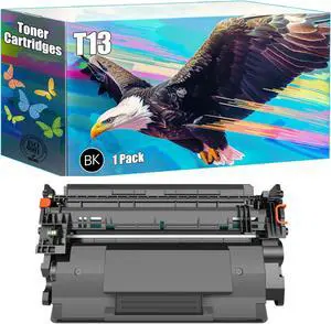 T13 Toner Cartridges Compatible for Canon ImageCLASS X MF1440 i-SENSYS X 1440i 1440iF 1440P 1440Pr Printers, High Yield 3100 Pages, Clear Printing Bright Colors (1 Pack Black)