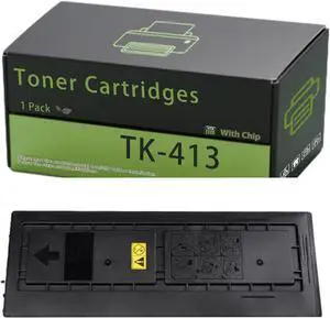 TK-413 Toner Cartridges Compatible for Copystar CS1620 CS1635 CS1650 CS2020 CS2050 Printers, High Yield 16000 Pages, Clear and Sharp, Quick to Adapt (1 Pack Black)