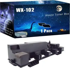 WX-102 Waste Toner Box Compatible for Konica Minolta bizhub 552 652 654 654e bizhub 754 754e 808 Printers, Easy Installation Good Partner at Work (Black)