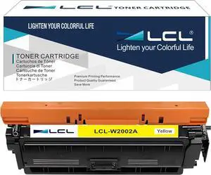 LCL Remanufactured W2002A Yellow Toner Cartridge Replacement for HP 658A W2002A M751n M751dn M751 Series (1-Pack)