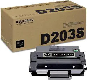 1 Pack MLT-D203S(SU911A) Black Toner Cartridge Replacement for Samsung MLT-D203S(SU911A) Work with ProXpress M3370FD M3870FW M4070FR M3320ND M3820DW M4020ND M4072 Series | MLT-D203S