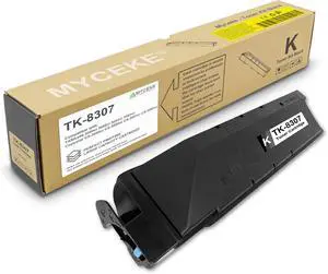 1 Pack TK8307 Black Toner Cartridge: Compatible TK8307K TK-8307 Toner Replacement for Kyocera TK-8307 Toner Cartridge for TASKalfa 3050ci 3550ci 3051ci 3551ci Printer, 25,500 Pages Each