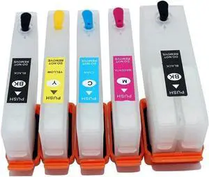 Regular Or Sublimation Printing Remanufactured 33XL 410XL Empty Refillable Ink Cartridges with a Single-use Chips Suitable 33XL Workforce Pro Expression XP-640 XP-830 XP-7100 XP-530 XP-630 XP-635