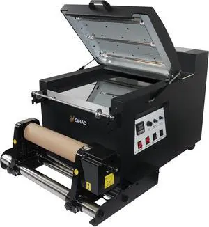 A3 DTF Powder Shaking Machine 13.4in (340mm) DTF Automatic DTF Powder Shaker Machine DTF Powder Shaker and Dryer Machine Heating for DTF Printing on T-Shirts Clothes