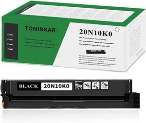 20N10K0 Black Toner Cartridge 1500 Yield Compatible for Lexmark CS331 CS431 CX331 CX431 CS331dw CS431dw CX331adwe CX431adw