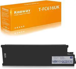 Compatible Toner Cartridge Replacement for Toshiba T-FC616 T-FC616UK for Toshiba E-Studio 5516AC 6516AC 7516AC Printer (TFC616U Black 1 Pack)
