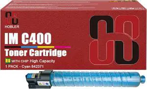 IM C400 Toner Cartridges Compatible for Ricoh 842370 842371 842372 842373 Toner Cartridge Work for Ricoh IMC300 IMC300F IMC400 IMC400F IMC400SF Printers 1 Cyan