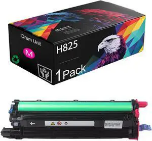 H825 Drum Unit Compatible for Dell H825 MJN86 CD7Y3 D20NH 16C0Y, Reliable Performance Compatible for Dell S2825cdn H625cdw H825cdw S2825 H625 H825 Printer, High Yield 50000 Pages (Magenta)